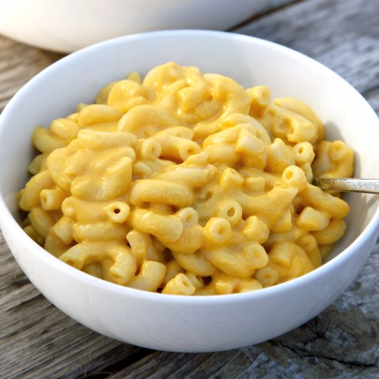 easy dairy free mac and cheese