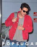 John Mayer Steps Looking Handsome