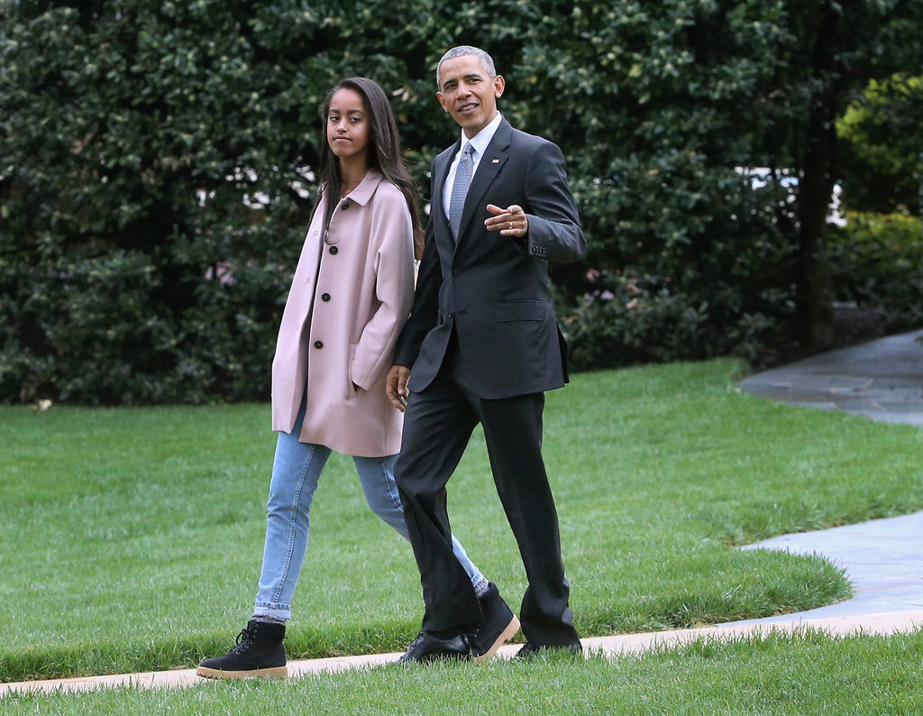 Malia Obama Wears The 1 Coat You Need To Top Off All Your Casual