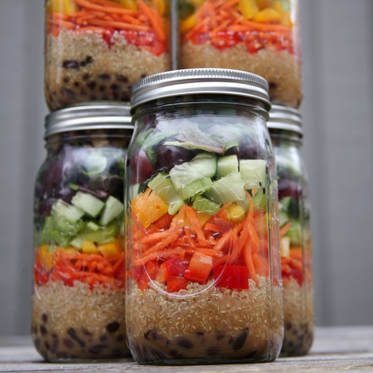 How to Make a Week of Mason Jar Salads POPSUGAR Fitness Australia