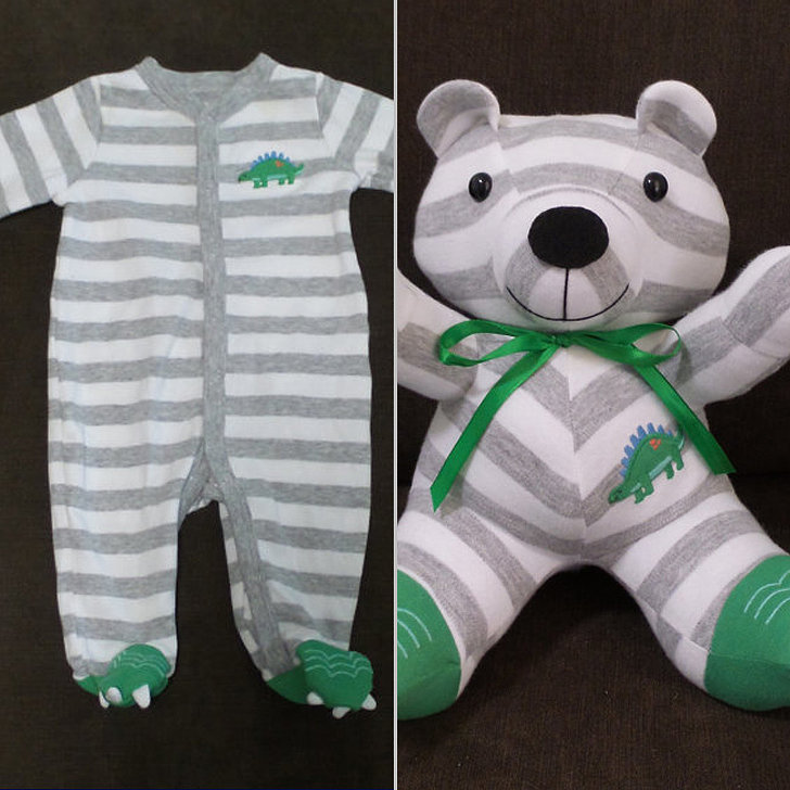 Recycling Baby Onesies Into Stuffed Animals POPSUGAR Moms