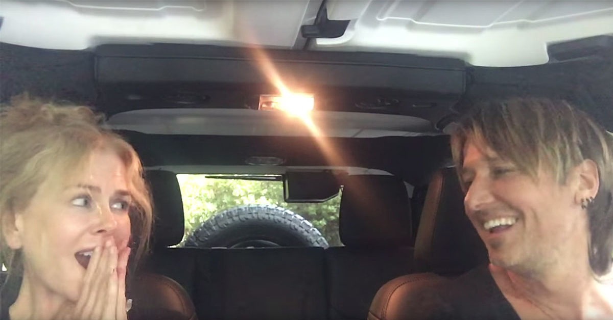 Nicole Kidman and Keith Urban Sing in Car Video | POPSUGAR Celebrity