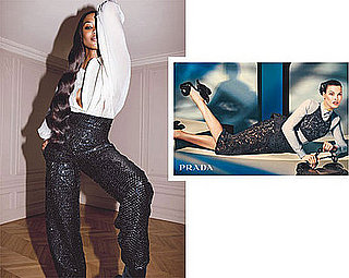 A Sultry Naomi and Prim Linda in the First YSL, Prada Fall 2008 Ads A Sultry Naomi and Prim Linda in the First YSL, Prada Fall 2008 Ads