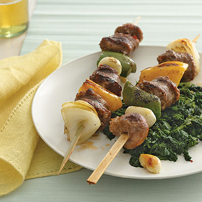 Fast & Easy Recipe For Italian Sausage Kebabs Fast & Easy Recipe For Italian Sausage Kebabs