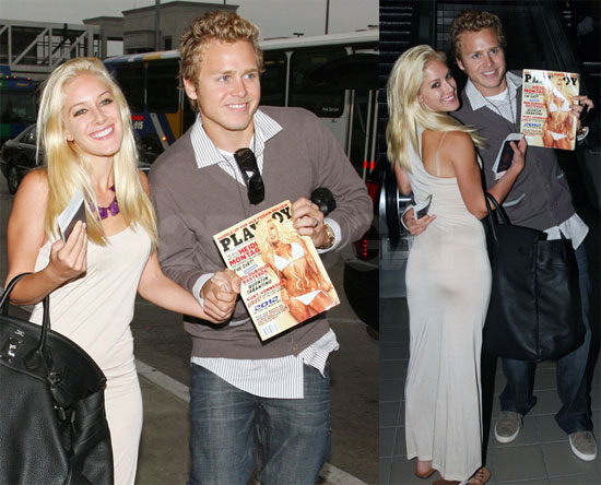 Photos of Heidi and Spencer at LAX Photos of Heidi and Spencer at LAX