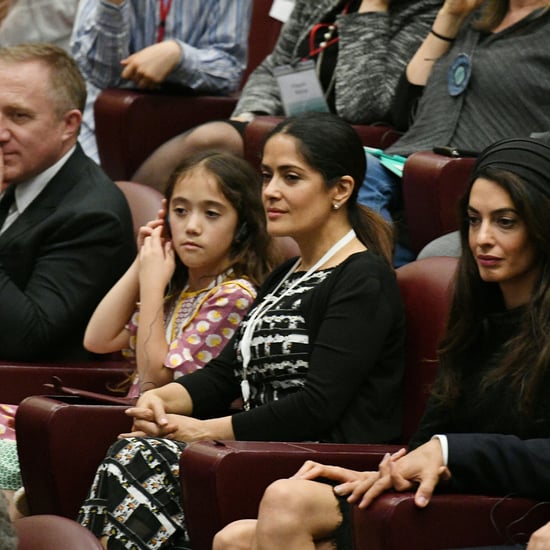Salma Hayek With Her Family in Rome May 2016