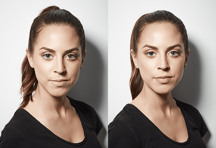 Lip Plumping Makeup Before and After POPSUGAR Beauty