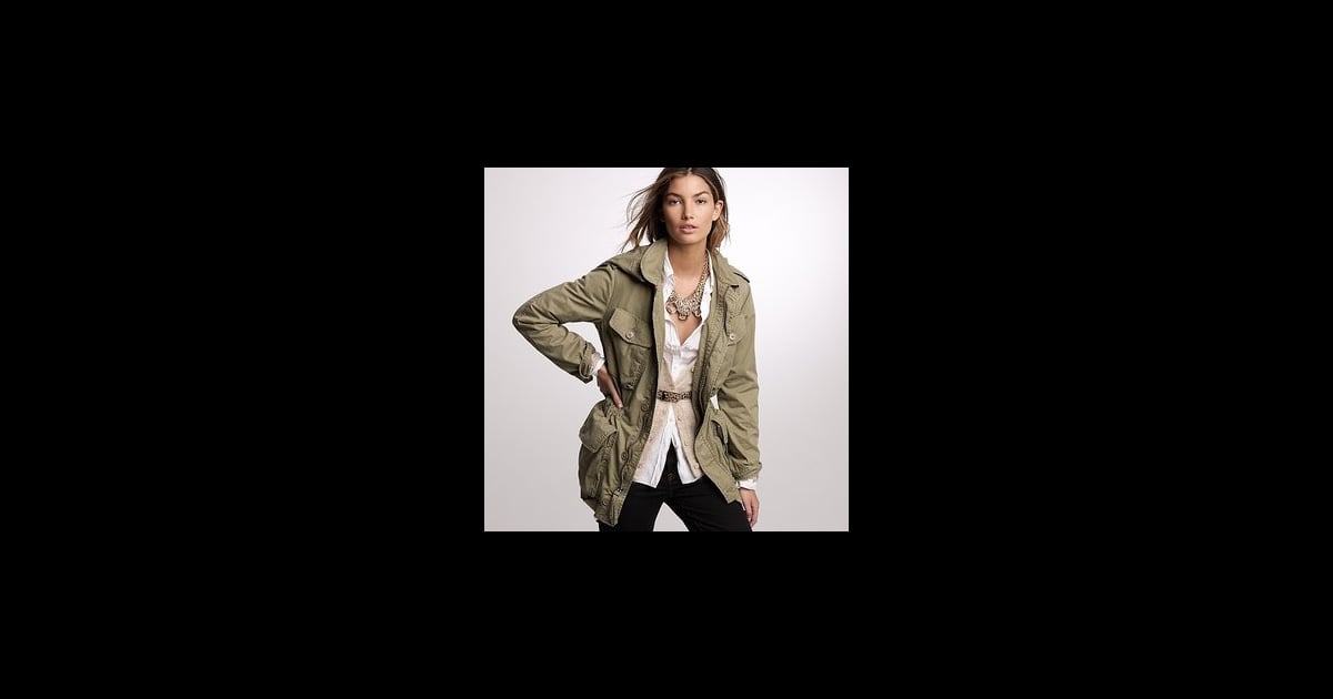 Stylish Army Fatigue Jacket POPSUGAR Fashion