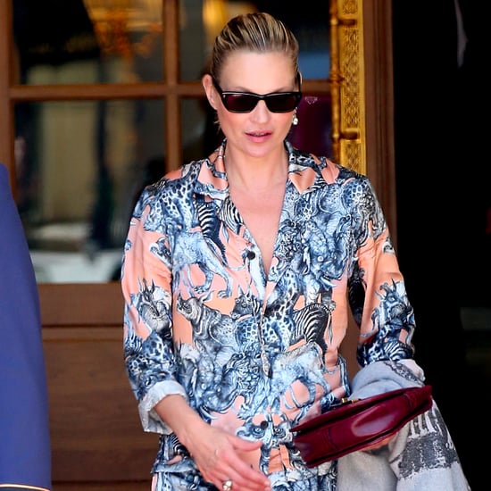 Kate Moss's Outfit at Louis Vuitton's Menswear Spring 2017