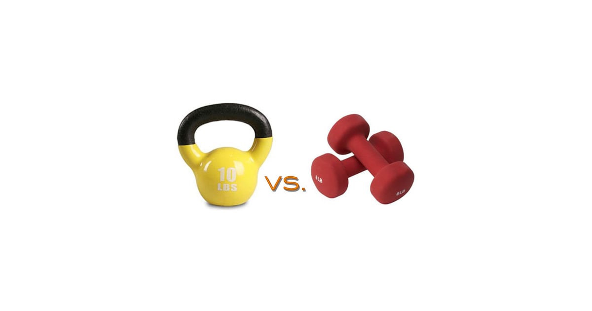 Kettlebells vs. Dumbbells Which Is Better POPSUGAR Fitness