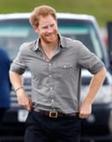 Prince Harry Full Laughs During