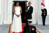 Barack Michelle Obama Look Love