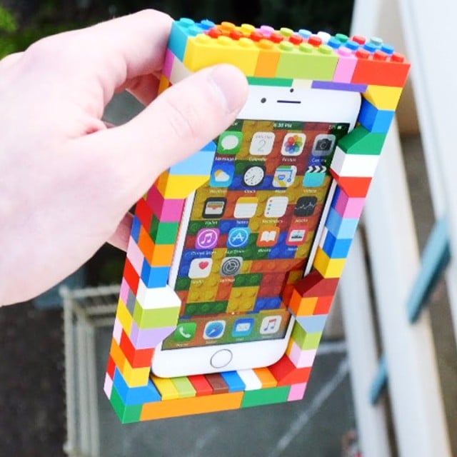 Lego iPhone Case Drop Test POPSUGAR Tech