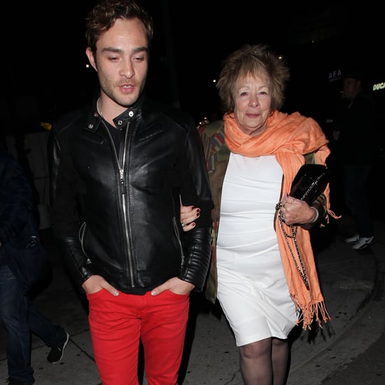 Ed Westwick and His Mom Out in LA March 2016