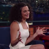 Jenny Slate's Hilarious Apperance Colbert
