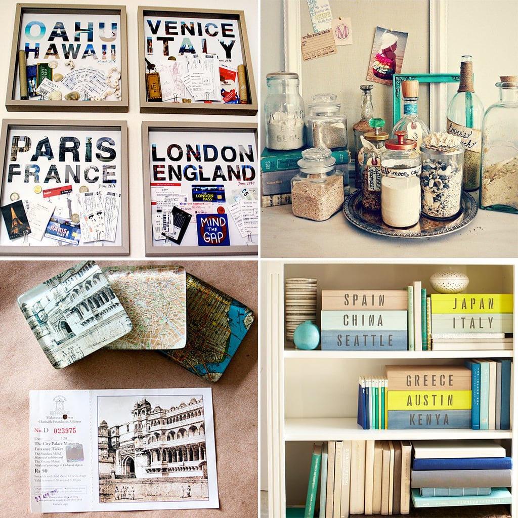 How to Display Travel Souvenirs POPSUGAR Smart Living