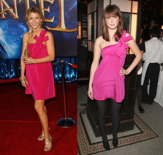 Who Wore It Better Godfrey Fuchsia Bow Dress bow popsugar fashion Who Wore It Better Godfrey Fuchsia Bow Dress bow popsugar fashion