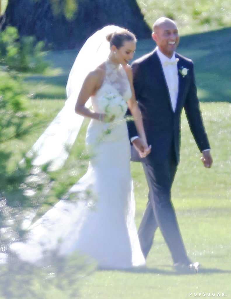 Hannah Davis and Derek Jeter's Wedding Pictures July 2016 POPSUGAR