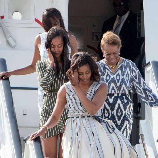 Michelle, Malia, and Sasha Obama in Spain 2016