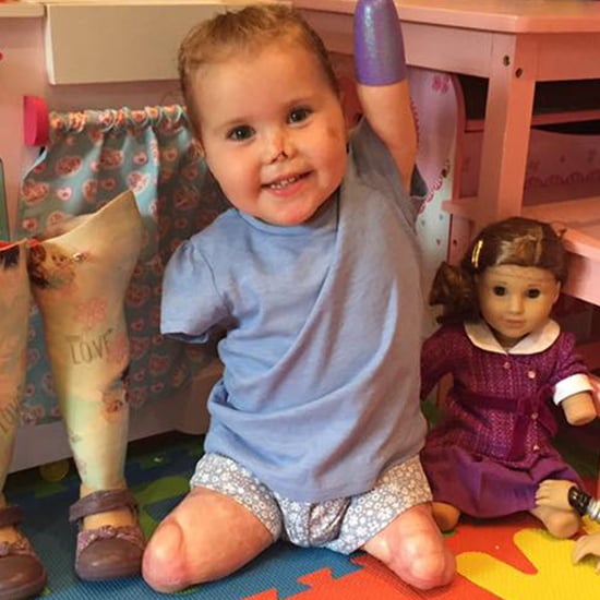 Quadruple Amputee Toddler Gets American Girl Doll (Video)