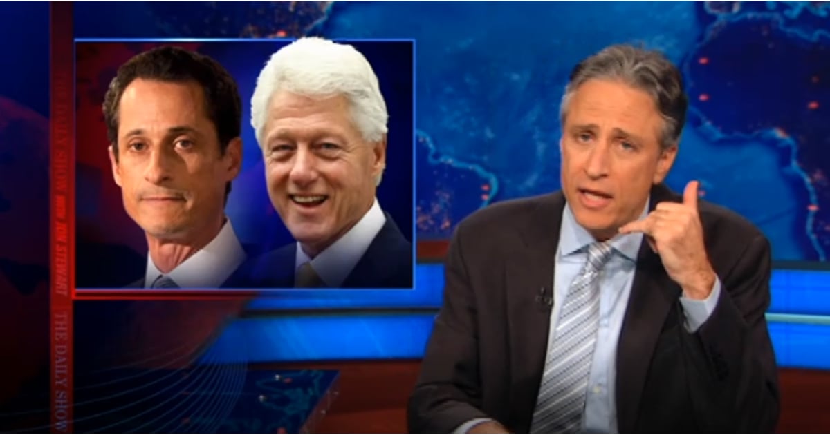 Jon Stewart's Old Anthony Weiner Jokes Totally Still Apply - POPSUGAR