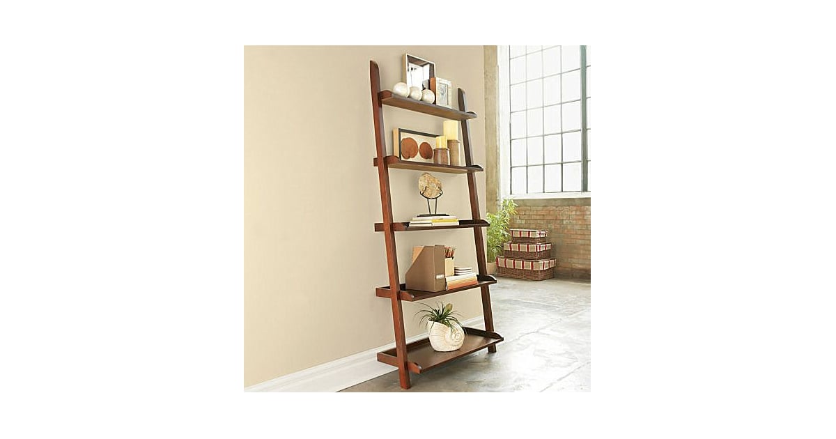 Steal of the Day JCPenney Wide Leaning Bookshelf POPSUGAR Home
