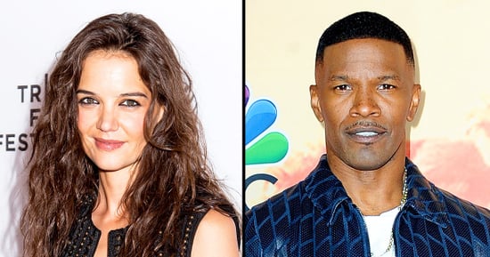 Katie Holmes Joins Boyfriend Jamie Foxx Backstage at Barbra Streisand Concert