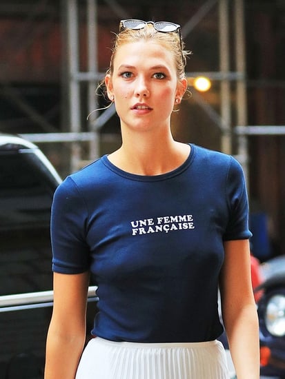 A Model-Approved Way to Wear a Graphic Tee This Weekend