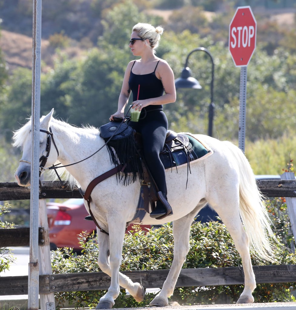 Lady-Gaga-Riding-Her-Horse-Malibu-May-20