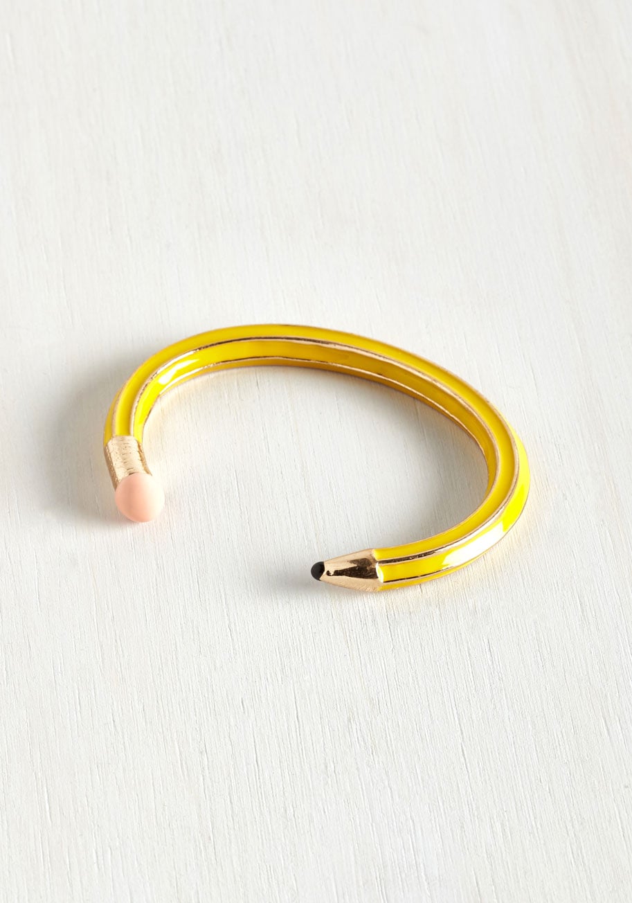 Pencil Bracelet 38 Gifts For Wordsmiths and Aspiring Novelists