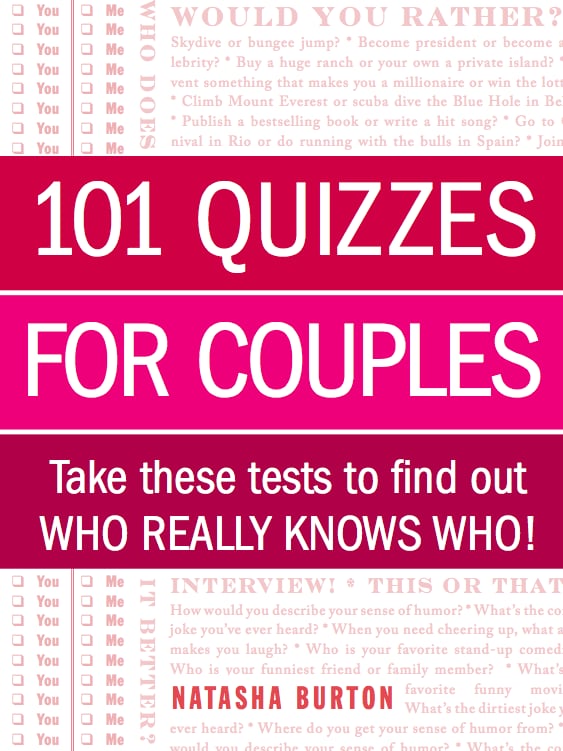 101 Quizzes For Couples 21 Books to Give Your Friends or Lovers This