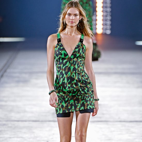 Irina Shayk and Kourtney Kardashian Same Versace Dress