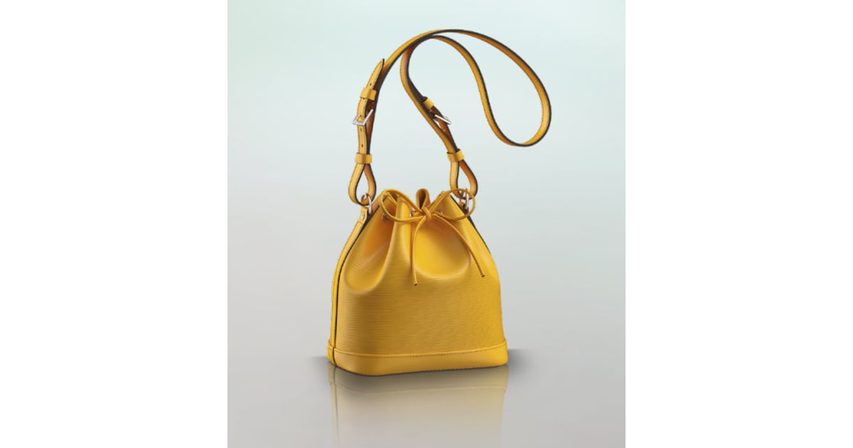 Louis Vuitton Yellow Noe BB Mini Bucket Bag | We&#39;ll Take Our Bucket Bag Bite Size, Please ...