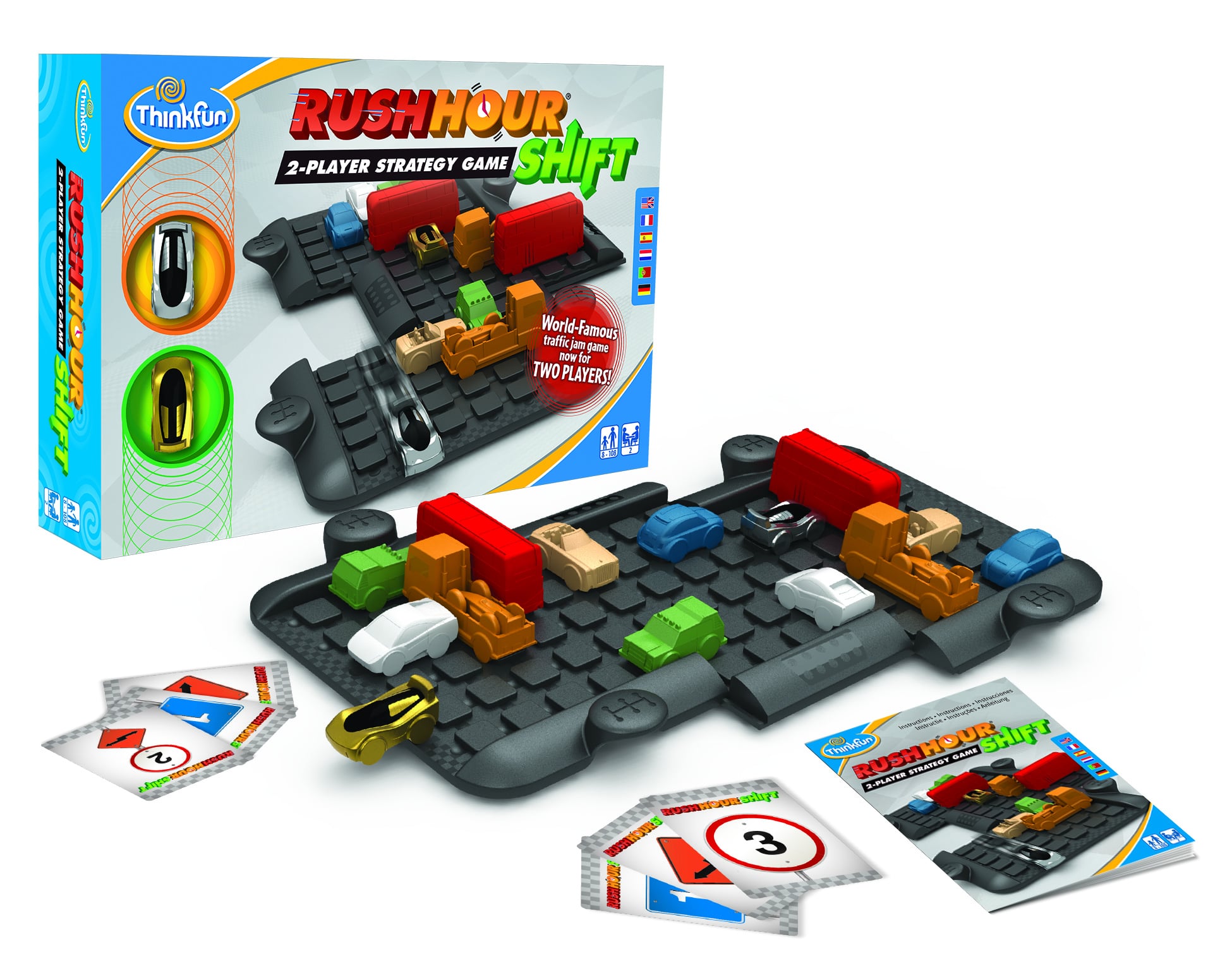 ThinkFun Rush Hour Shift Board Game The Best Gifts For 8YearOlds POPSUGAR Moms