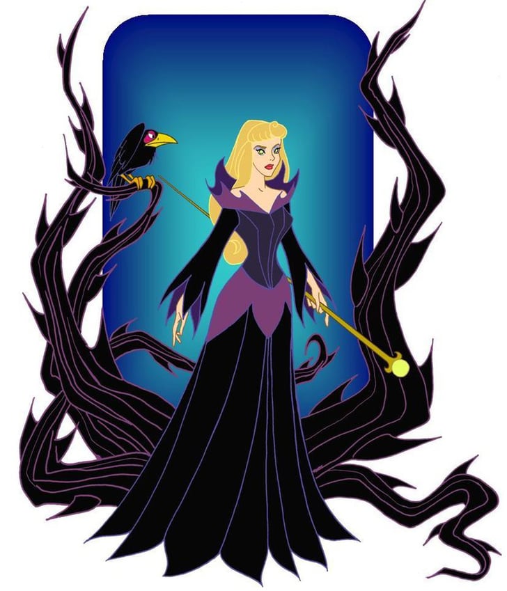 Evil Sleeping Beauty These Disney Princesses Gone Bad Look So So Good Popsugar Love And Sex