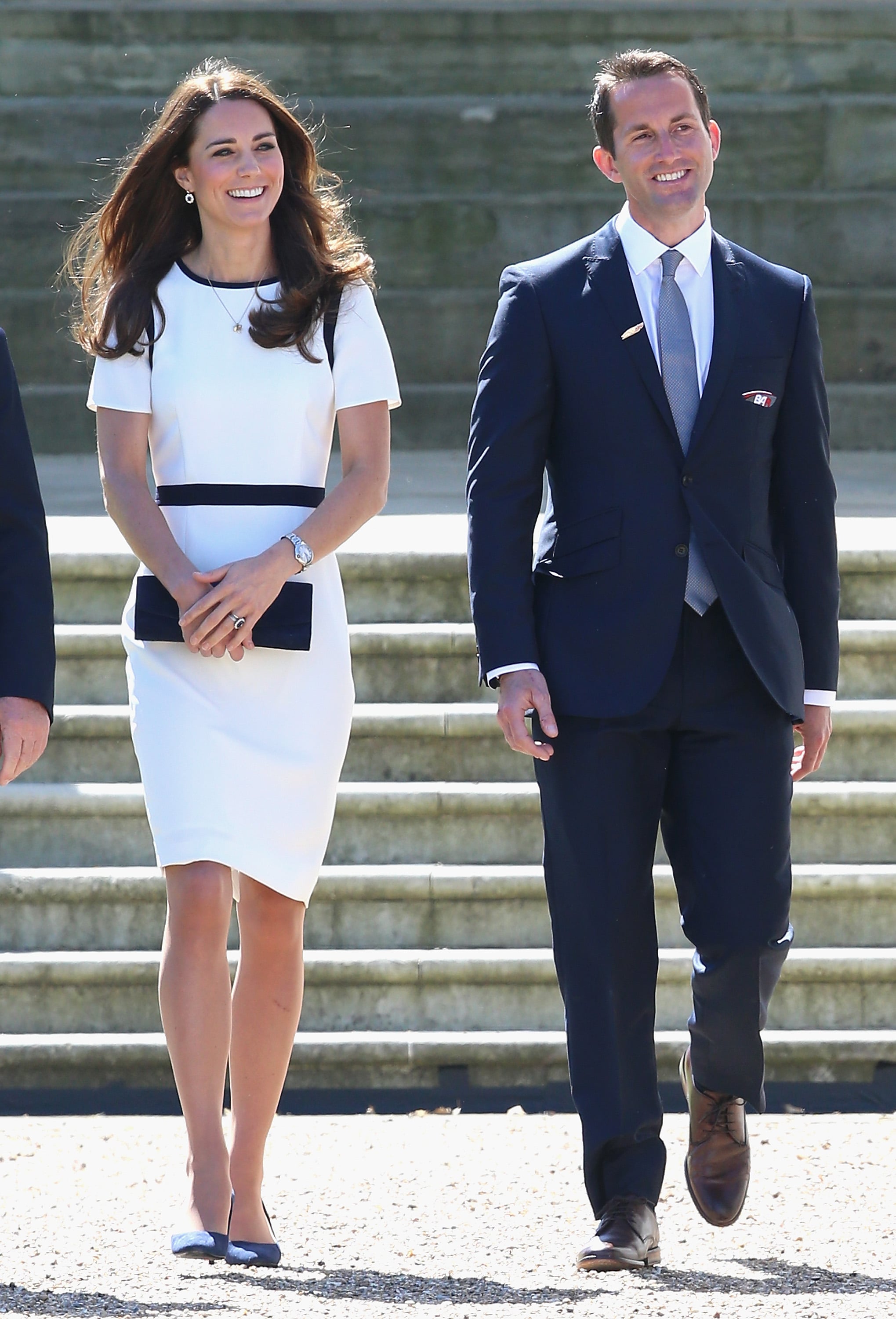 kate middleton in white