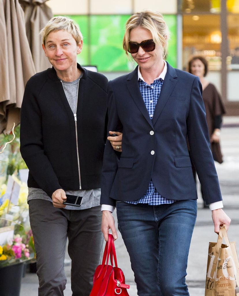 Ellen Degeneres And Portia De Rossi Out In La December