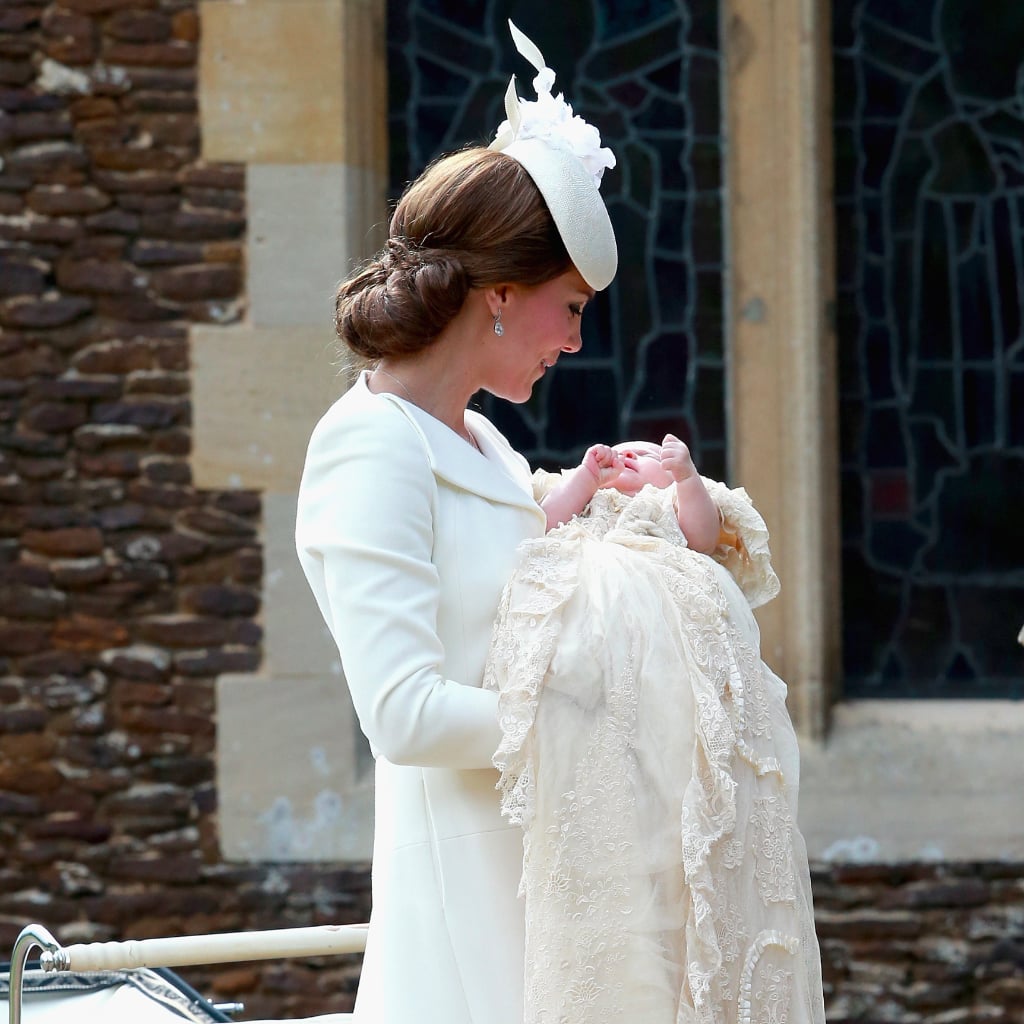 Kate Middleton #39 s Dress at Princess Charlotte #39 s Christening POPSUGAR