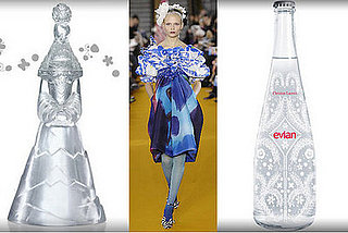 Simply Fab: Christian Lacroix Evian Bottles Simply Fab: Christian Lacroix Evian Bottles
