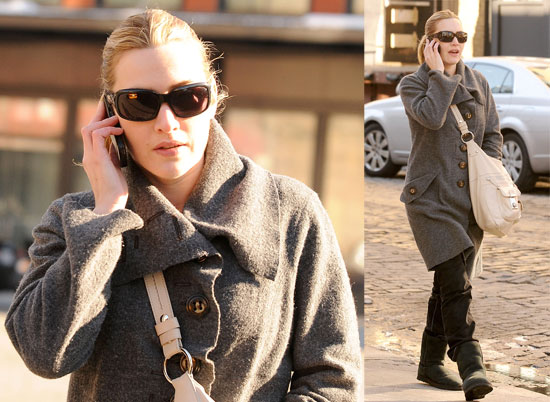 Kate Winslet Walks in NYC on February 24, 2008 Kate Winslet Walks in NYC on February 24, 2008
