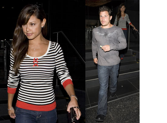 Nick Lachey and Vanessa Minnillo Nick Lachey and Vanessa Minnillo