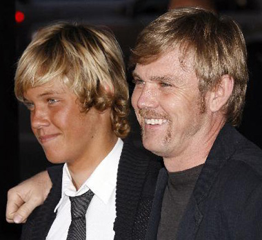 Ricky Schroder and Son Luke William Ricky Schroder and Son Luke William