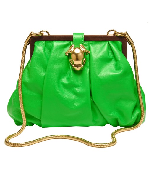 fluorescent green bag