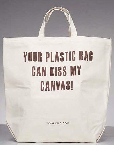 Fabworthy: Dogeared Canvas Bag Fabworthy: Dogeared Canvas Bag