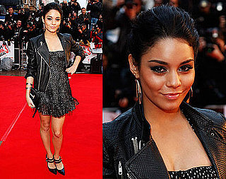 Vanessa Hudgens Attends High School Musical 3: Senior Year UK Premiere in Simone Dress And Leather Jacket Vanessa Hudgens Attends High School Musical 3: Senior Year UK Premiere in Simone Dress And Leather Jacket