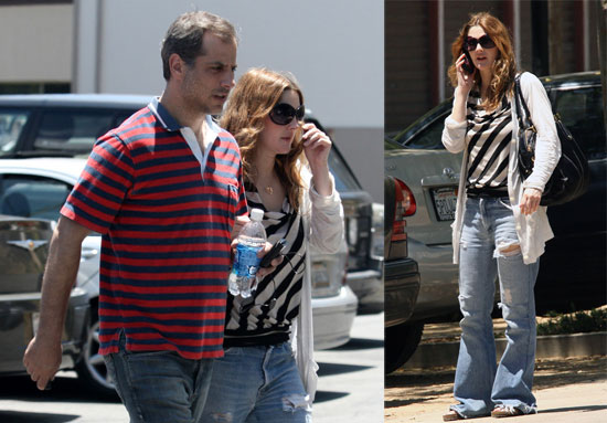 Photos of Drew Barrymore and a Friend Out in LA Photos of Drew Barrymore and a Friend Out in LA