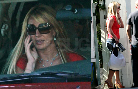 Photos of Britney Spears Leaving the Salon Photos of Britney Spears Leaving the Salon