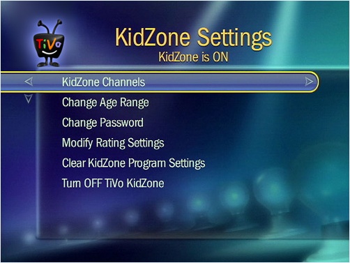 Use TiVo KidZone to Set Parental Controls For Your Children Use TiVo KidZone to Set Parental Controls For Your Children