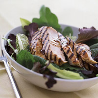 Fast & Easy Dinner: Balsamic Chicken Over Greens Fast & Easy Dinner: Balsamic Chicken Over Greens