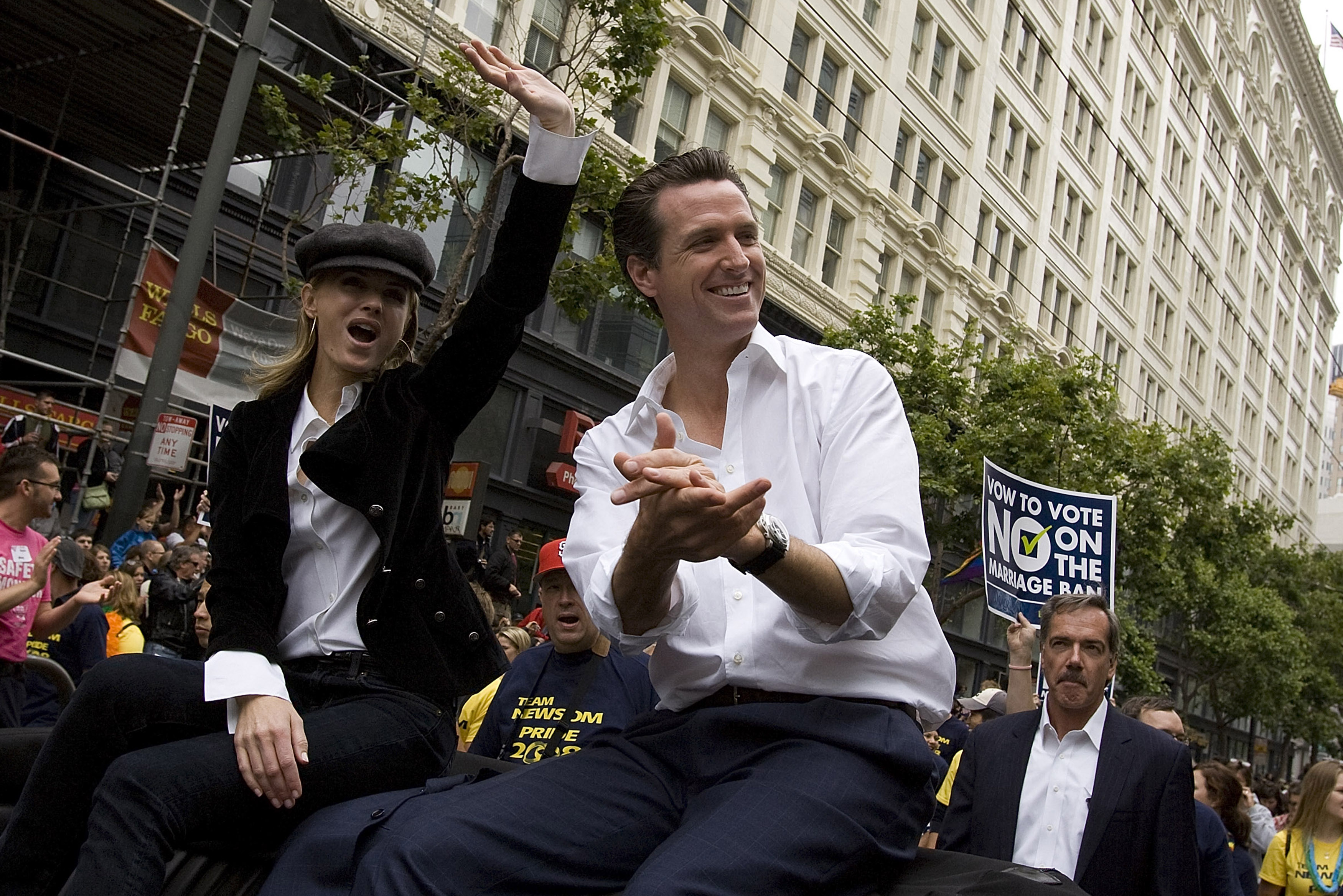 Gavin Newsom Gets Married Popsugar Love And Sex